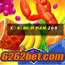 xổ số miền nam 20 5