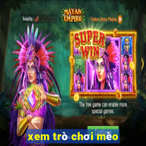 xem trò chơi mèo