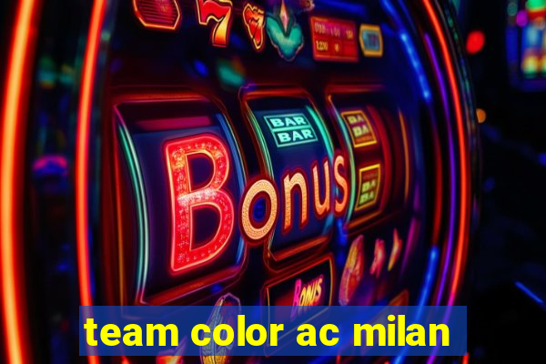 team color ac milan