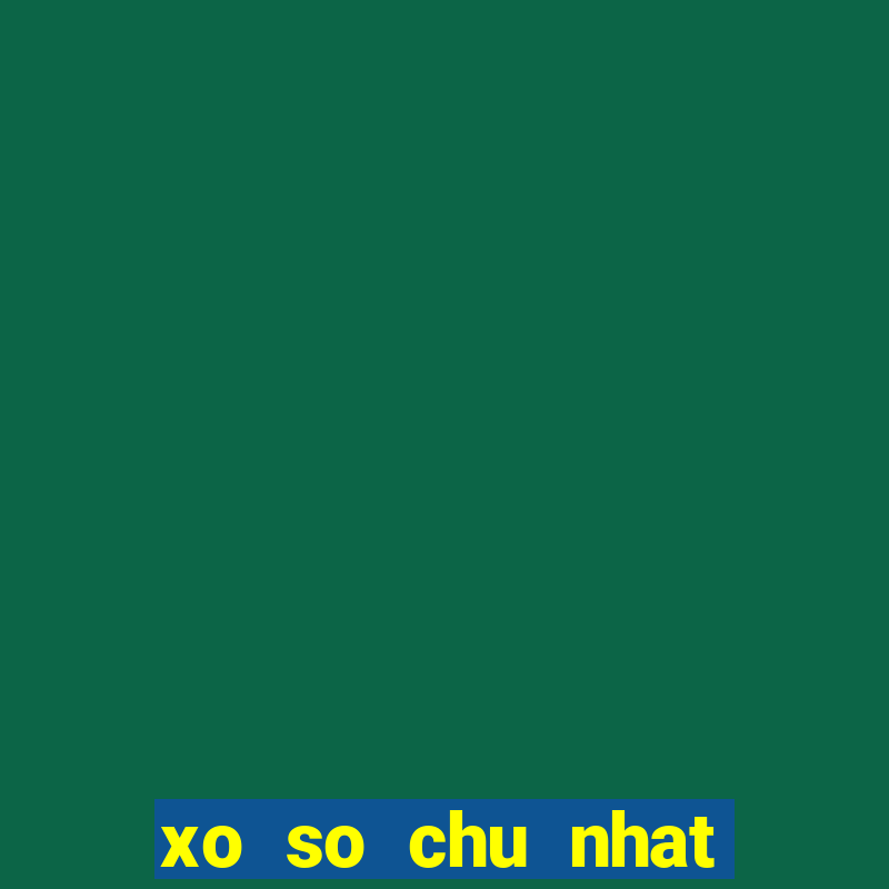 xo so chu nhat kien giang