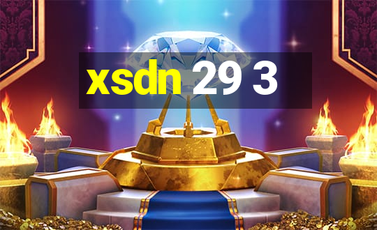 xsdn 29 3