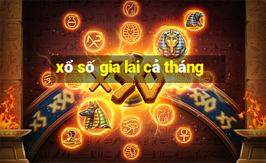 xổ số gia lai cả tháng