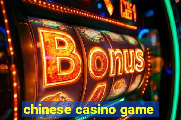 chinese casino game