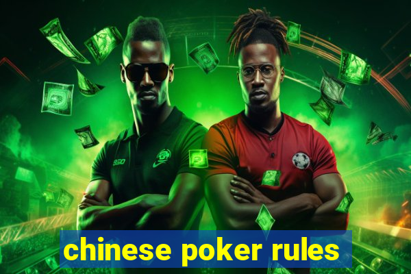 chinese poker rules