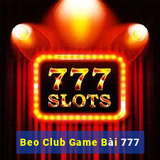 Beo Club Game Bài 777