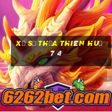 xổ số thừa thiên huế 7 4