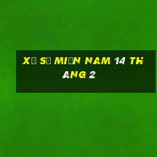 xổ số miền nam 14 tháng 2