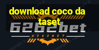 download coco dataset