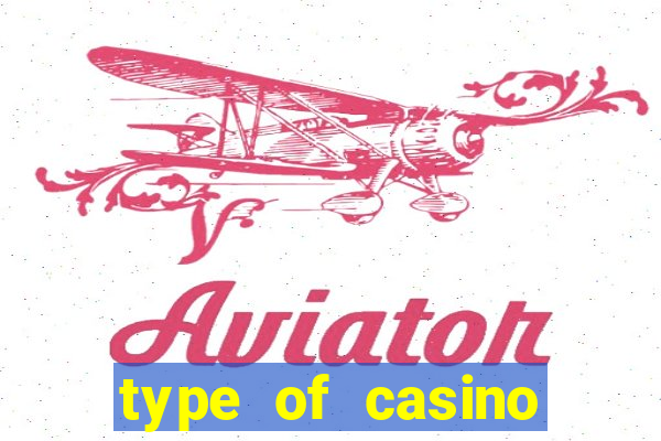 type of casino table games