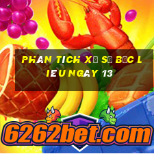 Phân tích Xổ Số Bạc Liêu ngày 13