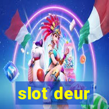 slot deur