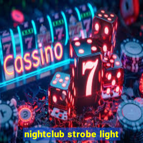 nightclub strobe light