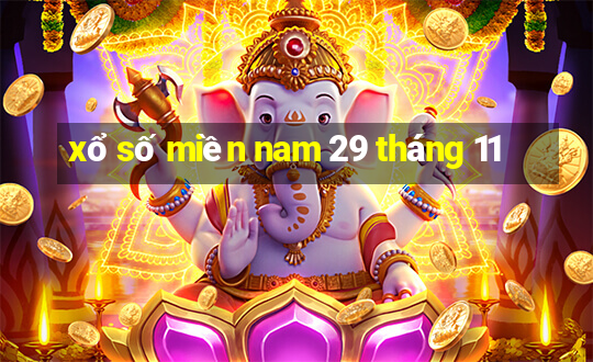 xổ số miền nam 29 tháng 11