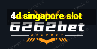 4d singapore slot