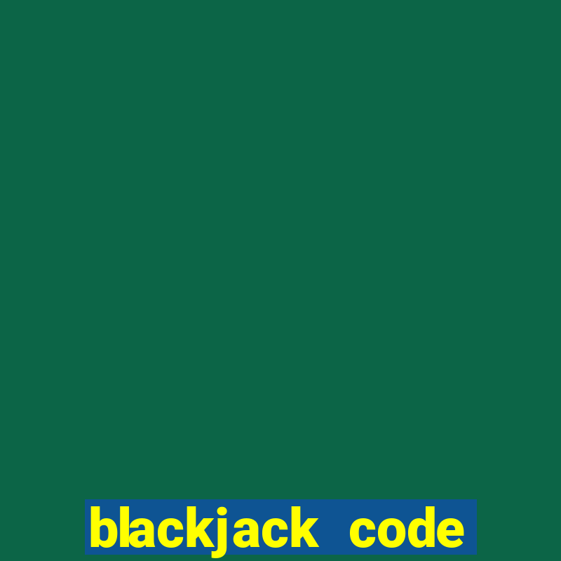 blackjack code python 3