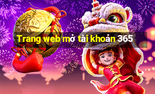 Trang web mở tài khoản 365