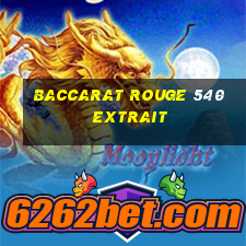 baccarat rouge 540 extrait