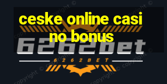 ceske online casino bonus