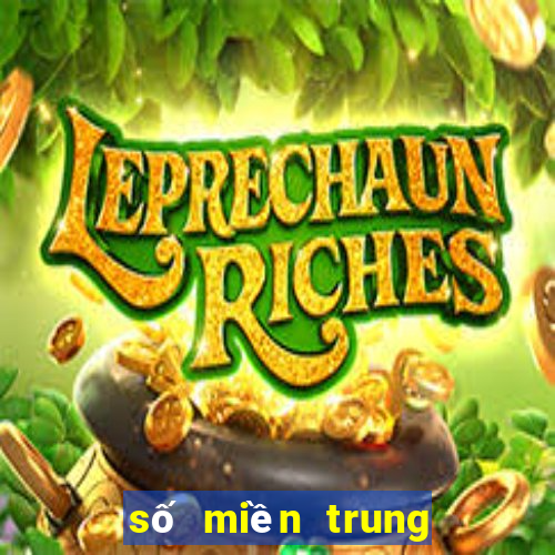 số miền trung thứ hai hàng tuần