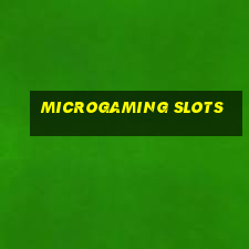 microgaming slots