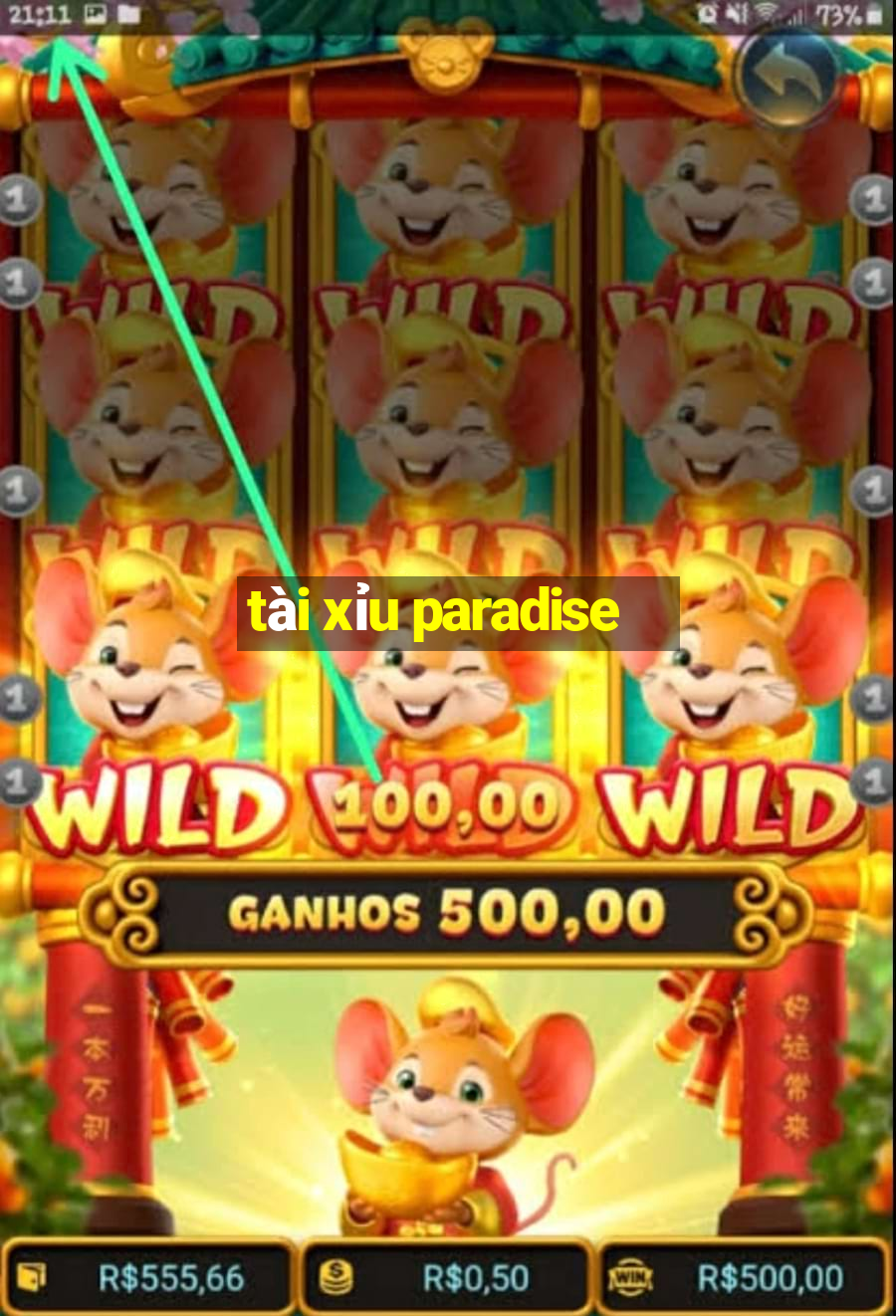 tài xỉu paradise