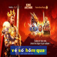 vé số hôm qua