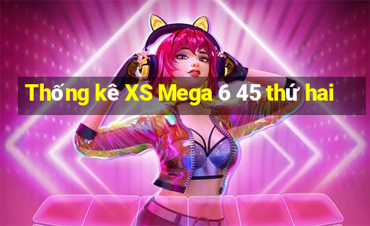 Thống kê XS Mega 6 45 thứ hai