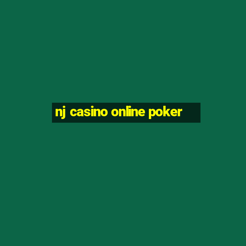 nj casino online poker