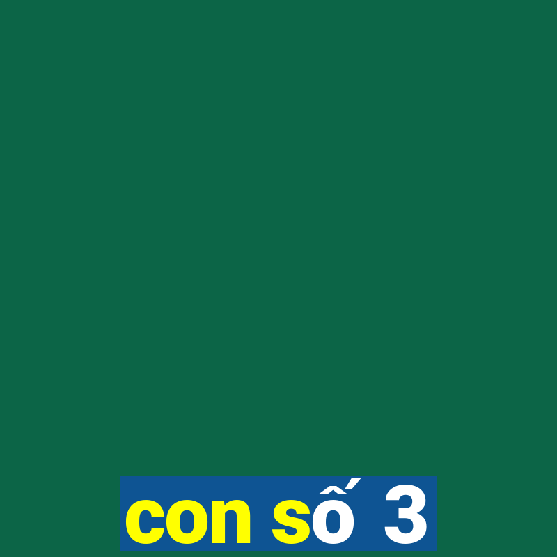 con số 3