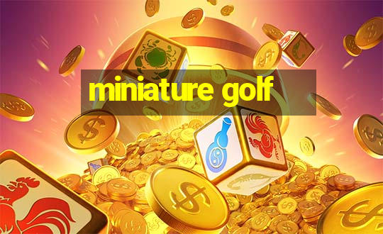 miniature golf