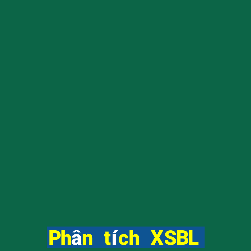 Phân tích XSBL Chủ Nhật