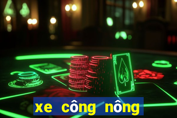 xe công nông độ vô lăng