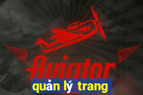 quản lý trang