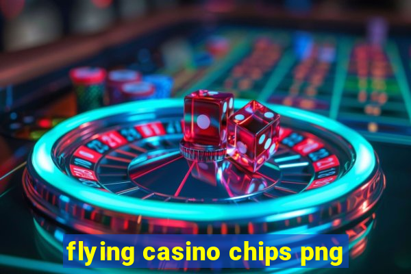 flying casino chips png