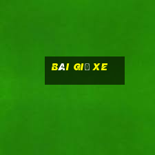 bãi giữ xe