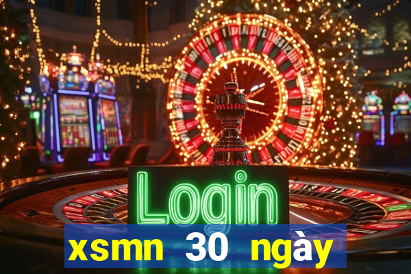 xsmn 30 ngày gần đây