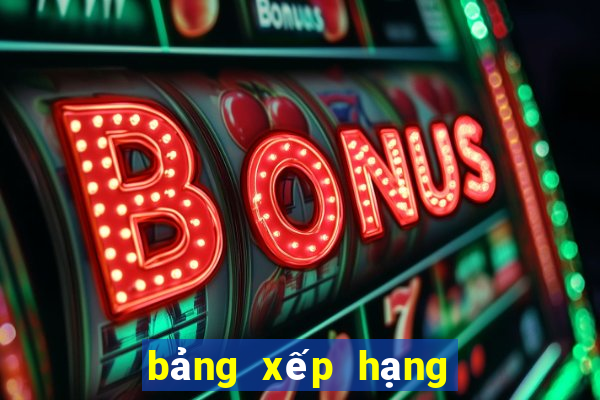 bảng xếp hạng cúp pháp