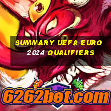 summary uefa euro 2024 qualifiers