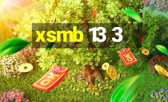 xsmb 13 3