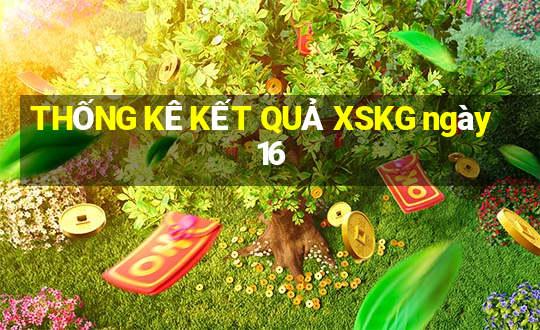 THỐNG KÊ KẾT QUẢ XSKG ngày 16