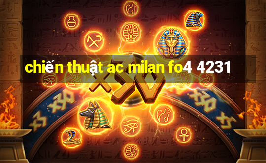 chiến thuật ac milan fo4 4231