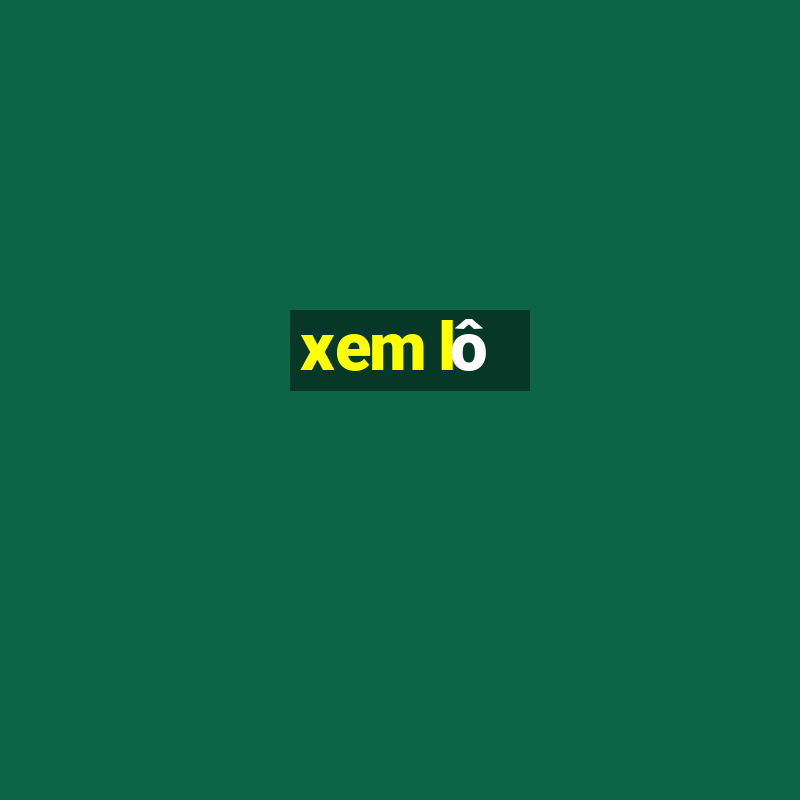 xem lô