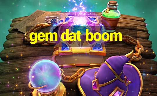 gem dat boom