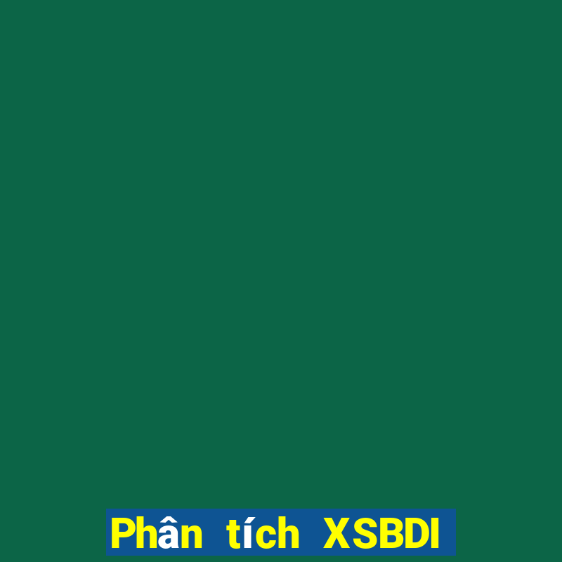 Phân tích XSBDI Chủ Nhật