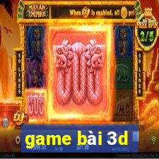 game bài 3d