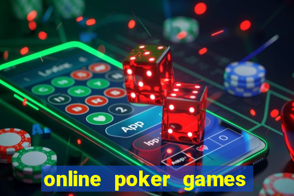 online poker games for mac