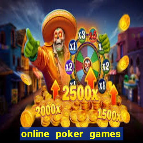 online poker games for mac