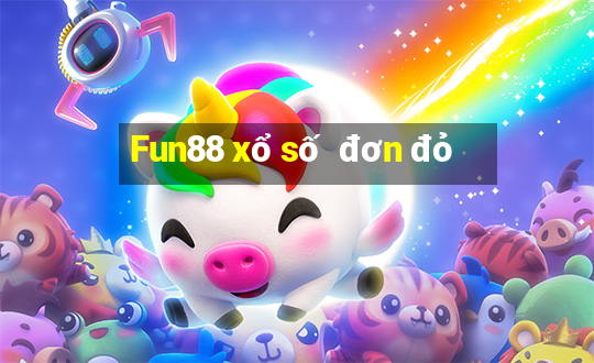 Fun88 xổ số  đơn đỏ