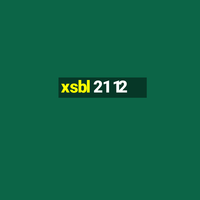 xsbl 21 12