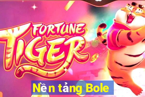 Nền tảng Bole